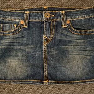 True Religion micro mini size 29